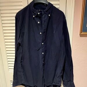 Vintage  Navy Blue Polo Shirt